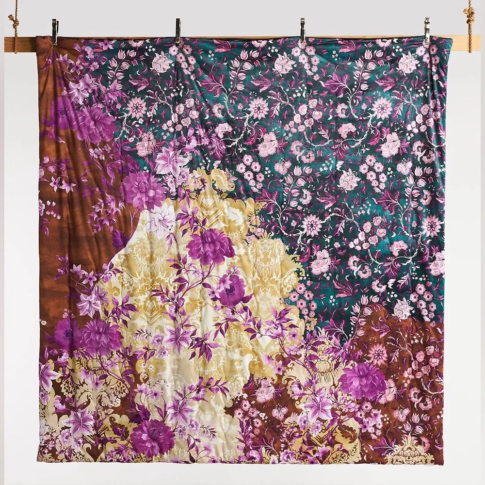 Anthropologie bold floral